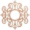 Ekena Millwork Dijon Wood Fretwork Pierced Ceiling Medallion, Cherry, 40"OD x 13"ID x 1/4"T CMWP40X40X0250DICH - alternate 1